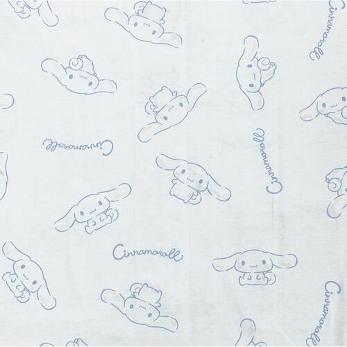 サンリオ 長袖パジャマ シナモロール サックス×M-L
