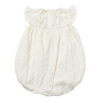 POLO BCS 袖フリルロンパース ホワイト&times;80cm ベビーザらス限定