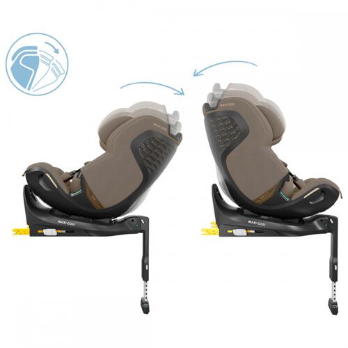 マキシコシ エメラルド360プロ  Emerald 360 Pro（トリュフ）ロングユース チャイルドシート スライド 回転 新生児から