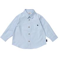 POLO BCS 長袖シャツ サックス×80cmベビーザらス限定