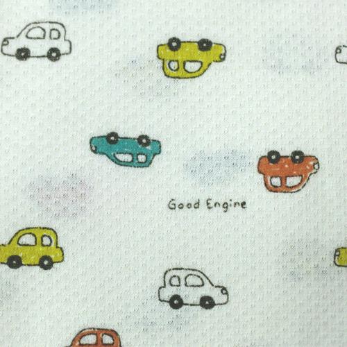 2枚組半袖シャツ肌着メッシュニット 車 グレー&times;90cm ベビーザらス限定