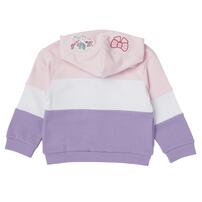 【ティニピン&times;しなこ】パーカー 長袖フード付き 裏毛 ピンク&times;130cm