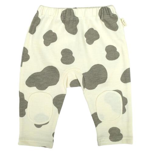 モンキーパンツ インレイ ウシ シロ&times;90cm