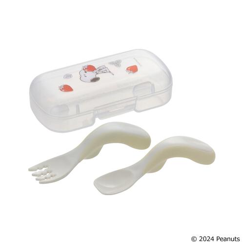 ピーナッツコレクション つまみ持ちスプーン・フォーク（ケース付）FS スヌーピー
