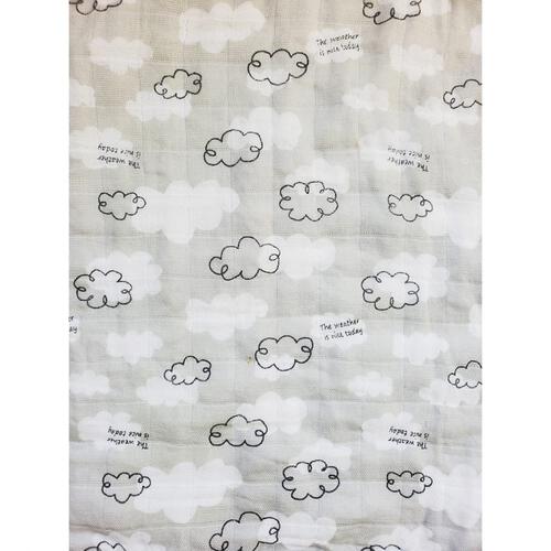 モスリンガーゼハンカチ 3枚組 アニマル×さんかく×雲 ベビーザらス限定