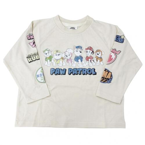 ベビーザらス限定　パウ･パトロール 長袖Ｔシャツ(アイボリー×100cm)