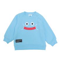 ドラクエベビー＆キッズ スウェットシャツ キングスライム(ブルー&times;80cm)  ベビーザらス限定　