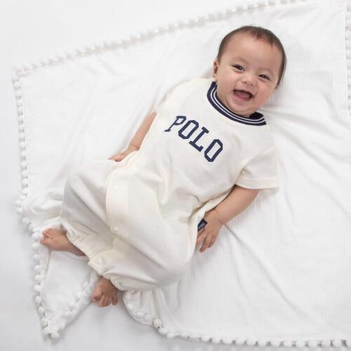 POLO BCS 鹿の子ラインリブ新生児2WAYドレス ベビーザらス限定 