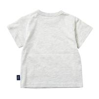 POLO BCS ロゴクマ総柄Ｔシャツ オートミール&times;100cm ベビーザらス限定
