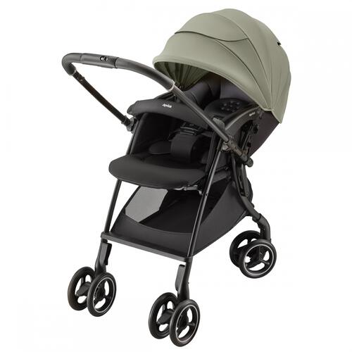 【2026年3月27日発売予定】Aprica ラクーナ クッション フリー AF ミュートグリーン 1ヵ月頃～3歳頃