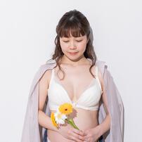Petit jouet for maternity プティジュエット ベベシェリ 授乳ブラ フロントオープン(ナチュラル×M MU)