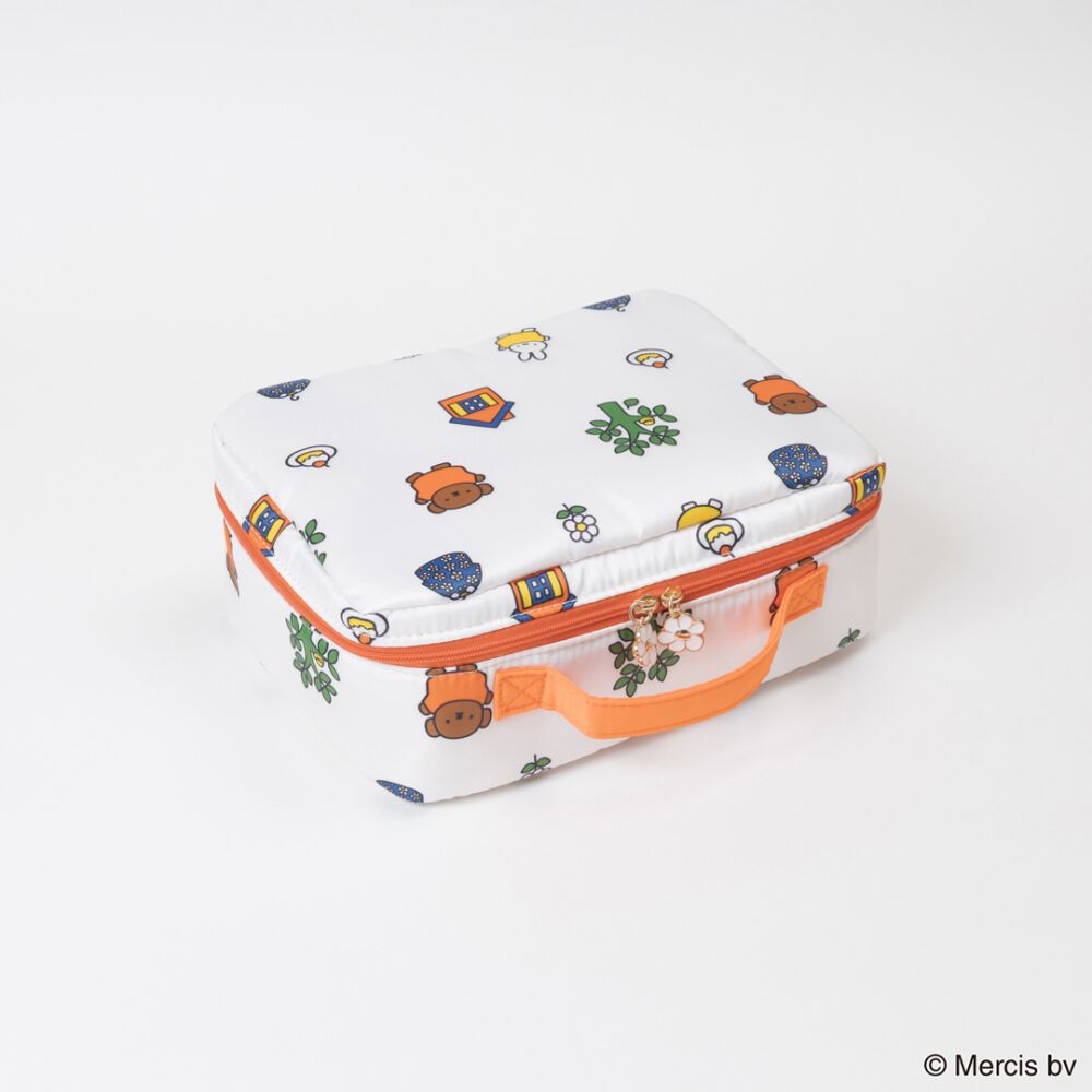 Miffy マルチポーチ 総柄 ナチュラル×FREE ベビーザらス限定