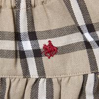 POLO BCS 袖フリル半袖ロンパース ベージュ&times;80cm ベビーザらス限定