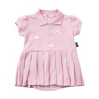 POLO BCS 半袖ロンパース ワンピース風 ピンク&times;80cm ベビーザらス限定