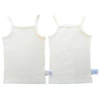 袖無しシャツ肌着 2枚組 白無地抗菌防臭(ホワイト×90cm) ベビーザらス限定