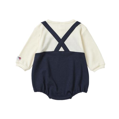 MLB サロッペットドッキングボディスーツ ドジャース オフホワイト×70cm ベビーザらス限定