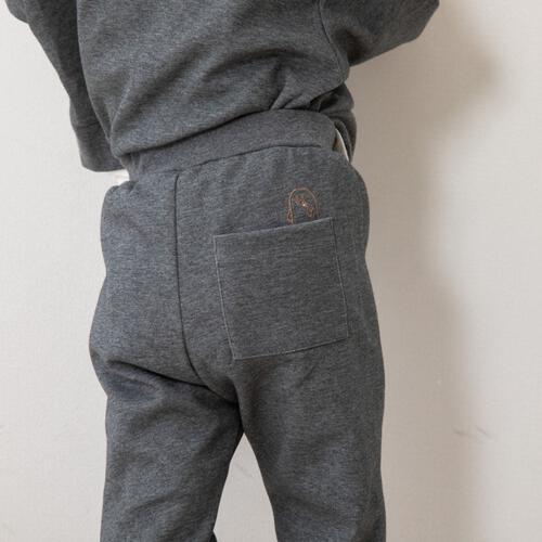 【Babies&ldquo;R&rdquo;Us&times;】機能性おばけ ドライスウェット テーパードパンツ グレー&times;80cm