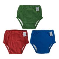 セサミストリートトレパン3枚組(レッド×100cm)