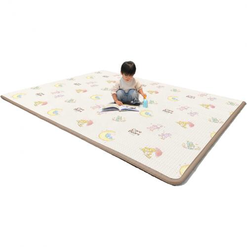 Care Bears  Baby ケアベアベビー 両面使えるマット【フロアマット リバーシブル仕様 200x150x厚さ1.5cm】