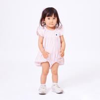 POLO BCS 袖フリル半袖ロンパース ピンク&times;70cm ベビーザらス限定 赤ちゃん 出産準備 出産祝い ベビー服 子供服