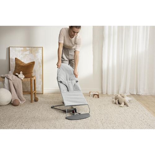 BabyBjorn (ベビービョルン) バウンサー Bliss ブリス （ウーブンメランジ ライトグレー） 【バウンサー 1ヵ月～2歳頃まで】【メーカー直送】