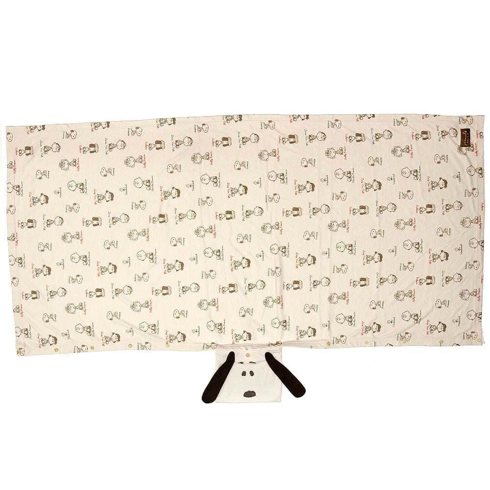 SNOOPY 授乳ケープ ポケッタブル収納 (ナチュラル) ベビーザらス限定