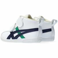 アシックス スクスク アミュレファースト SL(ホワイト／ネイビー&times;11.5cm)