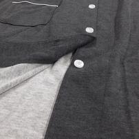 POLO BCS 長袖テーラーパジャマ ベア刺繍 (M~L)