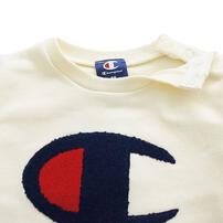 Champion チャンピオン 長袖ダルマボディスーツ ナチュラル×70cmベビーザらス限定