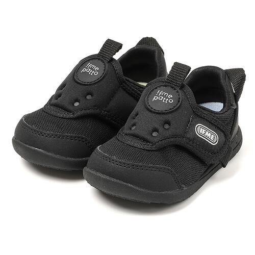 IFME イフミーパットベビーシューズ206301 ブラック&times;13.5cm