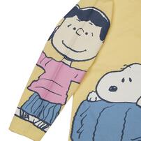 SNOOPY スヌーピー 長袖Tシャツ 天竺 スヌーピー イエロー&times;90cm ベビーザらス限定