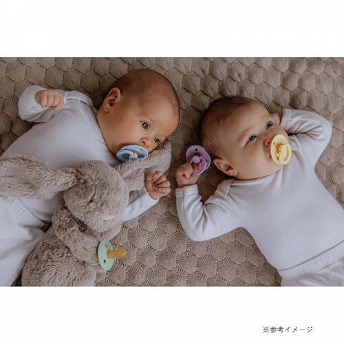 BIBS ビブス おしゃぶり 1PK (Blush, サイズ1 (0~6ヶ月))