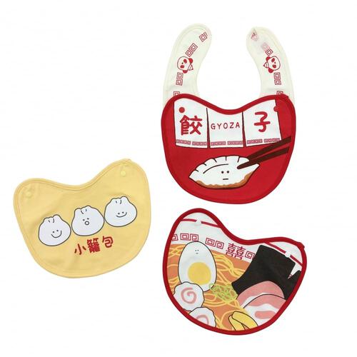 中華パチパチ付け替えスタイ 4枚組(中華×フリー) ベビーザらス限定