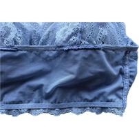 Petit Jouet for maternity プティジュエット マタニティブラトップ ストレッチレース  チャコール Lサイズ