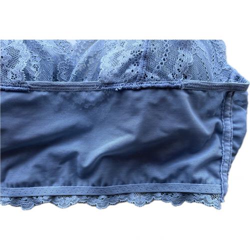 Petit Jouet for maternity プティジュエット マタニティブラトップ ストレッチレース  チャコール Lサイズ