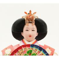 【雛人形】ケース飾り 親王飾り「舞桜刺繍」 (322568)ひな人形 コンパクト おしゃれ トイザらス・ベビーザらス限定【メーカー直送】