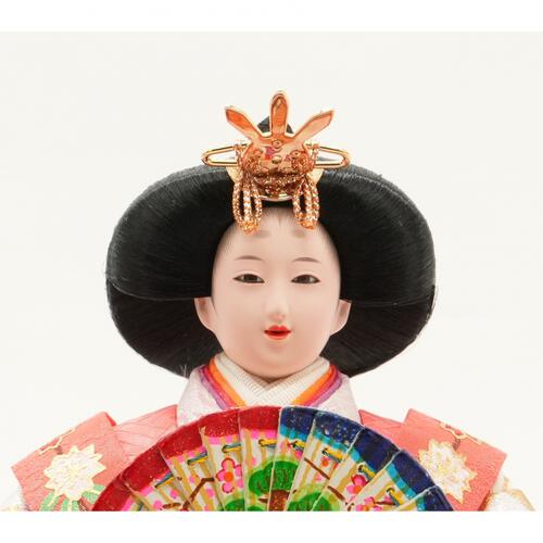 【雛人形】ケース飾り 親王飾り「舞桜刺繍」 (322568)ひな人形 コンパクト おしゃれ トイザらス・ベビーザらス限定【メーカー直送】