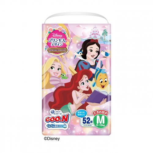 グーンぐんぐん吸収パンツ ディズニープリンセスデザインMサイズ52枚