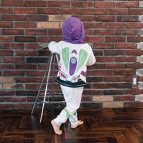 Disney ディズニー トイストーリー バズ コスチューム 上下スーツ 110cm