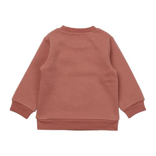 SNOOPY スヌーピー 長袖デイリートレーナー 起毛 ロゴ レッド×95cm ベビーザらス限定