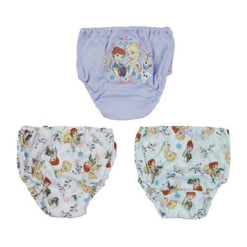 ディズニー アナと雪の女王 ショーツ 3枚組 パープル×95cmベビーザらス限定