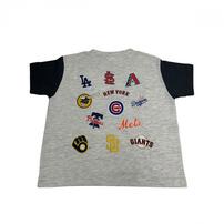 MLB チームMIX Tシャツ ライトグレー&times;90cm