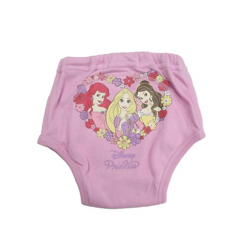 Dieney ディズニープリンセス  2枚組3層トレーニングパンツ ピンク×100cm ベビーザらス限定