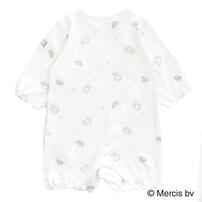 miffy ミッフィー フィットオール モノトーン 総柄 (ホワイト×60-70cm) ベビーザらス限定