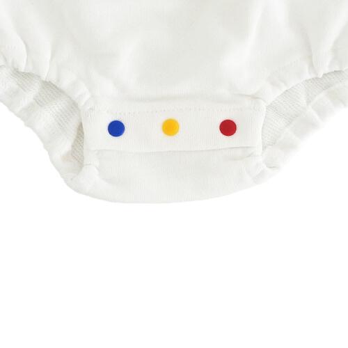 【Welcome to the Universe Baby × chimajiro0730さん】おさるのジョージ 長袖ダルマボディスーツ ナチュラル×70cm