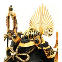 【五月人形】兜ケース飾り「豊臣秀吉彫金格子」（538113）トイザらス・ベビーザらス限定【メーカー直送】