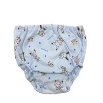 monpoke モンポケ 3枚組ショーツ 総柄×ワンポイント(ピンク×100cm)