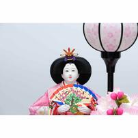 【雛人形】ケース飾り 親王飾り「桜模様黒塗」(322611)ひな人形 ひな祭り お雛様 おしゃれ トイザらス・ベビーザらス限定【メーカー直送】