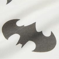 WARNER ワーナー 長袖さがらボディスーツ ドッカン バットマン ホワイト×80cm ベビーザらス限定