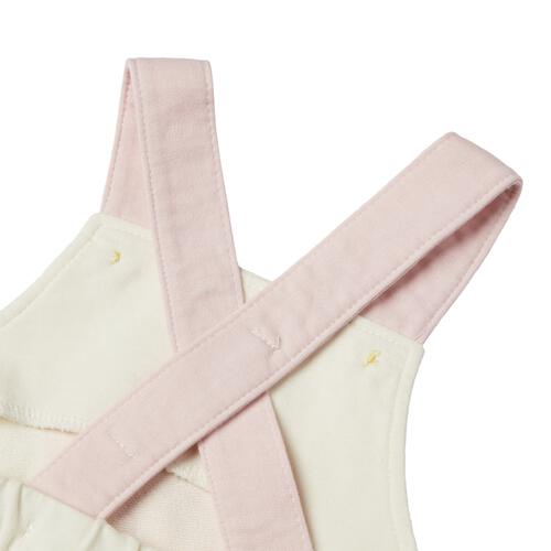 星のカービィ 吊りブルマ 裏毛 ホワイト&times;70-80cm ベビーザらス限定